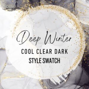 Style Swatch | Deep Winter | Cool Clear Dark